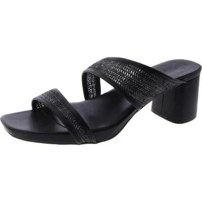 Naturalizer Womens Inez 2 Faux Leather Slip On Casual Heels Shoes BHFO 6135