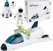 Space Shuttle Toys | Space Rocket toys for Children | Outer Astronaut Space Rocket Ship Toy with Light and Sounds | Toddler Kids Space Toys for 3, 4,