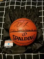 D'angelo Russell Rookie Basketball w/inscription, "Bringing Showtime back to LA"