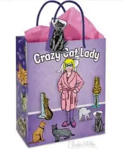 CRAZY CAT LADY GIFT BAG ARCHIE MCPHEE