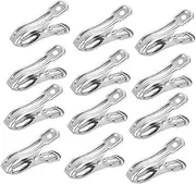 Shade Cloth Clip 20pcs Greenhouse Clips Stainless Steel Metal Fixing Clamps for Plant Support