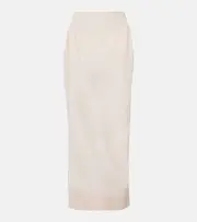 [Simone Rocha] Simone Rocha Sheer pencil skirt AU 8 neutrals