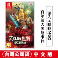 在飛比找PChome24h購物優惠-NS Switch ZELDA 薩爾達無雙 災厄啟示錄 -中