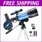 Portable 70mm Travel Telescope 150X Magnification - Perfect for Kids & Beginners