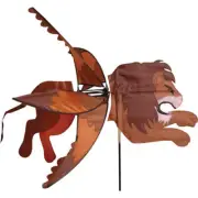 Flying Lion Staked Wind Spinner with Pole and Ground Mount..29.... PR 25905