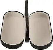 Glasses Case Hard Shell Eyeglasses Box Diversions Safe Storage Box Discreet Hide Money Secret Compartment Small Jewelry Container Eyeglasses Holder for Home Security Black