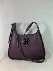 NWT Tory Burch Tempranillo Miller Convertible Small Hobo Bag $478