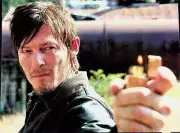 Daryl Dixon Light It Up The Walking Dead Poster 11.5"x16" Norman Reedus