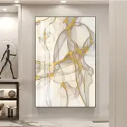 Modern Abstract Gold Canvas