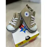 （二手）BABY CONVERSE ALL STAR寶寶鞋 學步鞋 高筒鞋 帆布鞋 拉鍊