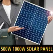 1000w 500w Solar Panel 12v Photovoltaic Solar Panel Power Bank 100a Controller