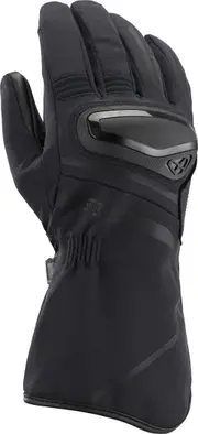 Ixon MS Drizzle waterproof Motorcycle Gloves, black, Size M for Men