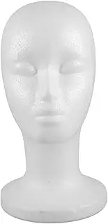 Beavorty Hair Foam Head Mold Hat Versatile Display for Wigs Hats Headpieces Diy Projects Home Salon