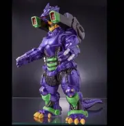 Aoshima Godzilla vs Evangelion Type 3 Kiryu EVA Unit-01 Color Ver. Plastic Model