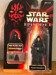 STAR WARS Episode 1 Darth Sidious CommTech Chip 1998 NEW