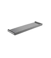Sleek Shelf (Brushed Gun Metal)