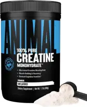 Universal Animal Micronized Creatine Monohydrate Powder Unflavored 500 Grams New