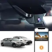Fitcamx 4K Dash Cam Suitable for Toyota Corolla LE L XLE XSE SE 2020 2021 2022 Hybrid & Hatchback 2019-2022 (E210/Gen12), Integrated OEM Style, 2160P UHD Video WiFi, G-Sensor, Plug & Play, 64GB Card