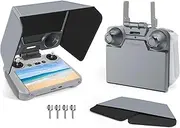 Magnetic Sun Hood with Screen and Joysticks Protection for DJI Mini 4 Pro & Mavic Air 3/3S RC 2-3-IN-1 RC2 Remote Controller Sunshade Cover Accessory