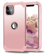 MCC Impact iPhone 11 Shockproof 3in1 Rugged Case Cover Apple iPhone11 [Rose Gold]