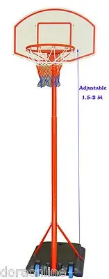 Outdoor Kids Children Basketball Backboards Ring Hoop Rims Net Systems
