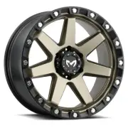17x8.5 MKW Offroad M203 Matte Bronze Wheel 5x5 (0mm)