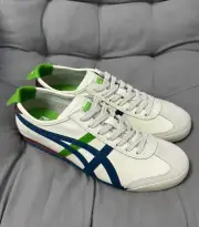 1183A201-115 Onitsuka Tiger Mexico 66 'Cream Mako Blue'