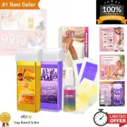 Roll On Wax Kit, Depilatory Wax For Sensitive Skin, Waxing Kit For Women And ...