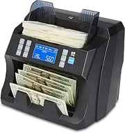 ZZap Bill Value Counter & Counterfeit Detector - Money Cash Currency Machine (NC25)