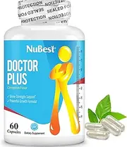Doctor Plus by NuBest - Powerful Bone Strength Formula - Supports Strong, Healthy Bones - Immunity & Wellness Support for Children (10+) and Teens - 60 capsules | 1 Month Supply