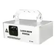 500mW RGB LED DMX Laser Beam Projector Scanner DJ Disco Stage Party Light White