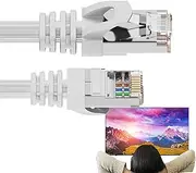 Ethernet Patch Cable - 10ft Heavy Duty Network Cords | 10Gbps Internet Wire Cables, Computer Accessories for Routers, Modems, Printers