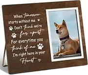 Kadiak Memorial Picture Frame for Pet Loss Gift, Remembrance Frame for Dog or Cat with Sympathy, Dog Memorial Picture Frame Gifts, Sympathy Gifts Picture Frame for Loss of Dog 8X10