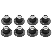 2X Witch Hat Knobs Top Hat Knobs Tone Volume Control Knobs for Electric4679