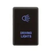Hulk 4x4 12V Push Button Driving Lights On/Off Switch with Blue LED Illumination - HU1360B