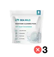 Sea Mild Eco-friendly Washing Machine Cleaner Pods (6 pcs) x 3 Packs Bundle