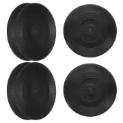 Blank Vinyl Records, 5 Inch CD Fake Vinyl Records for Wall Decor, 6 Pack