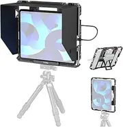 SMALLRIG Universal Metal Cage for iPad, Tripod Mount Adapter Monitor for iPad Fits for iPad Pro 12.9, Air, Mini and More, with 1/4"-20, 3/8"-16 Holes, Cold Shoe Mount - MD5059