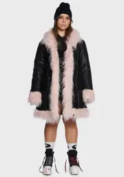 [Current Mood] Plus Music Muse Faux Fur Jacket