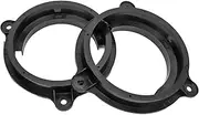 YuYue Electronic Apply to Aftermarket 6,5 inch Speaker Adapter Spacers Ring Bracket Mounting+Speaker Wire Harness Replacement for Nissan Murano Sentra 2000-2019, Titan 2004-2019, Kia K2 2011+