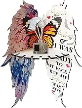 Corner Storage Wood Wall Mount | Decorative Plant Organizer Holder with Angle Wings,Wall Storage Shelf Home Organization for Study Room, Bathroom, Living Room