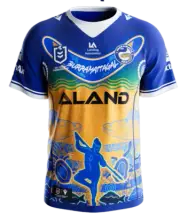 Parramatta Eels 2023 Kids Kids Indigenous Jersey Sizes 6-14 BNWT