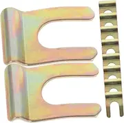 10Pcs U Shaped Brake Line Clips Durable Retainers for Secure Fastening of Automotive Oil Pipes Easy Installation for Trucks Vehicles