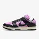 NIKE W DUNK LOW TWIST 女休閒鞋-黑紫-DZ2794500