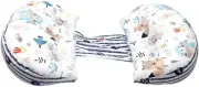 Pregnant Woman Pillow Side Sleeping Pillow Belly Support U-Shaped Pillow Waist P