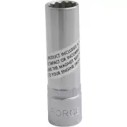 Force 1/2" Drive 14mm Spark Magnetic Plug Socket - 807414M