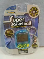 Vintage Techno Source Super Basketball Keychain LCD Video Game New Sealed Fun