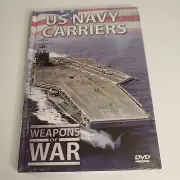 US Navy Carriers: Weapons Of War Documentary (DVD And Booklet, 2006) New, Sealed