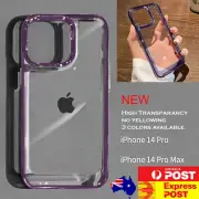 iPhone Case 14 Pro 14 Pro Max TPU Clear Transparent No Yellowing Drop Protection