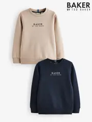 Baker by Ted Baker 100% Cotton Sweatshirts 2 Pack (E22794) | $83 - $99